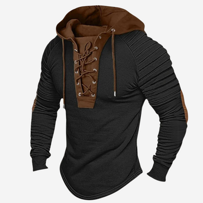 Mason – Sporty Streetwear Hoodie with Lace Closure