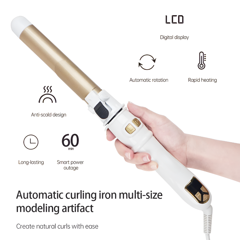 Rotating Curling Iron