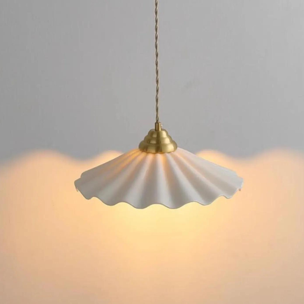 Japandi Ceramic Pendant Light – Minimalist and Elegant
