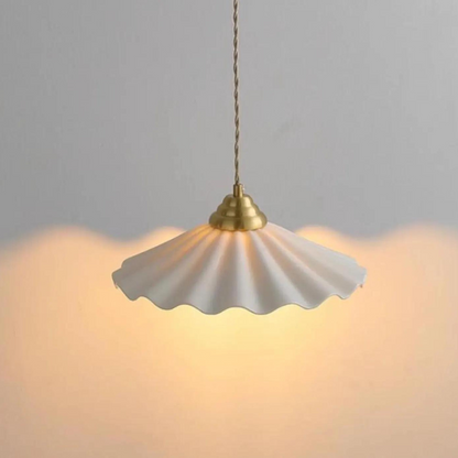 Japandi Ceramic Pendant Light – Minimalist and Elegant