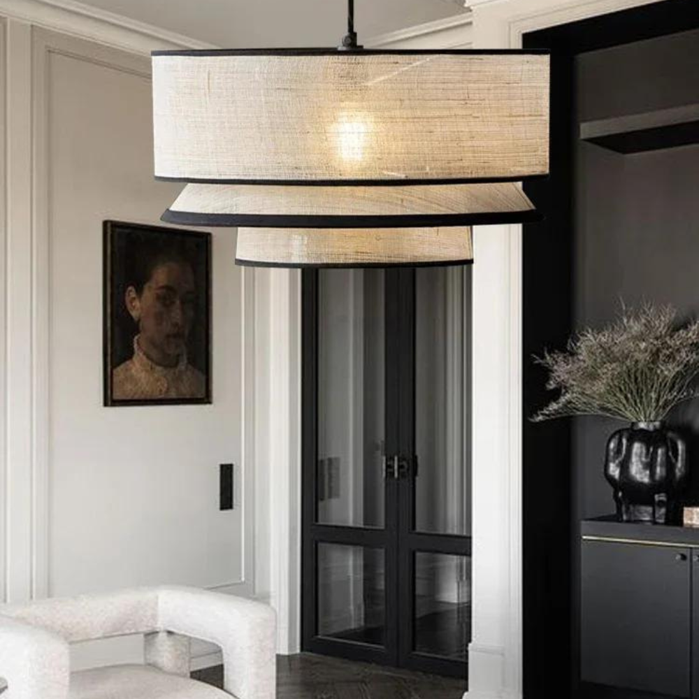 Nordic Style Pendant Lamp Fabric of Light