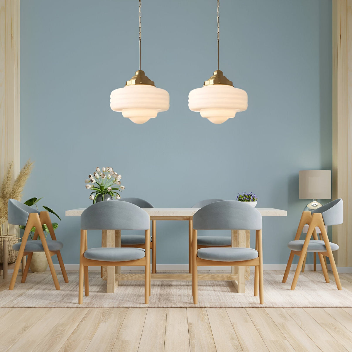 Lampă suspendată minimalistă cu înălțime reglabilă