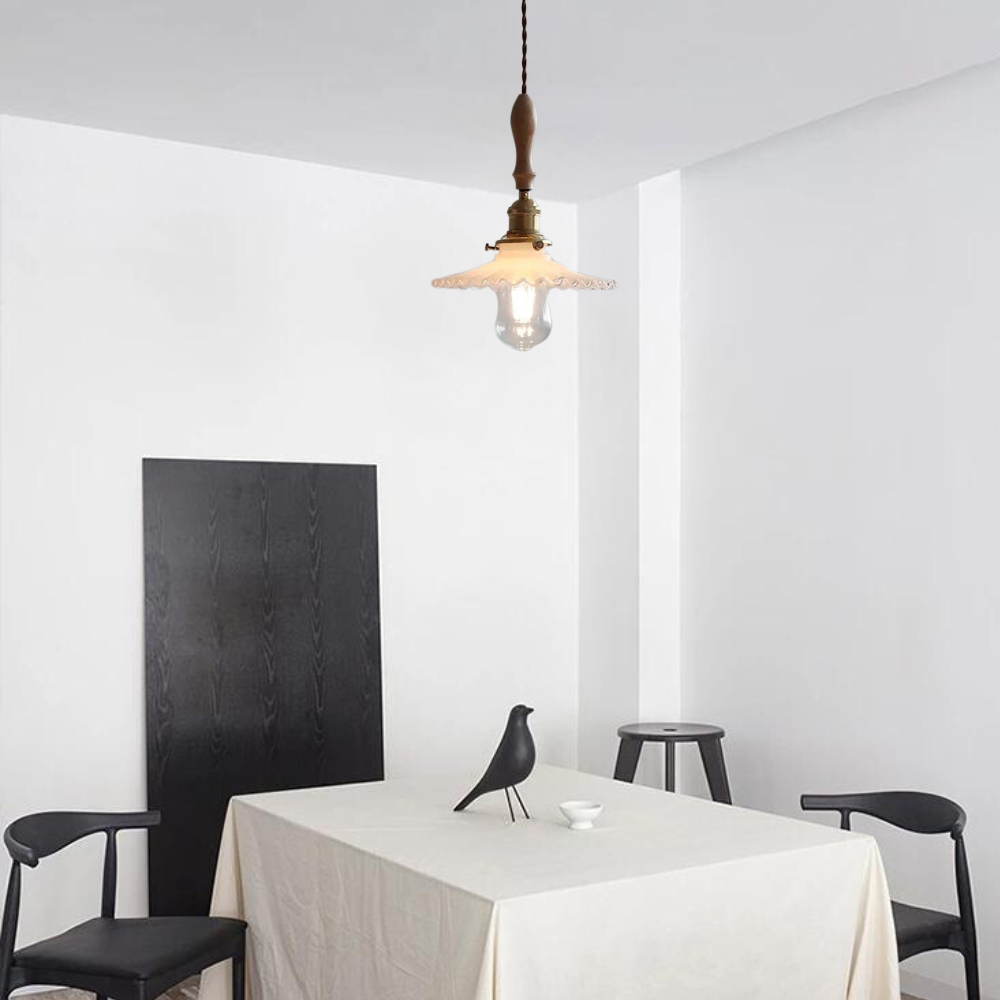 Japandi Pendant Light – Rustic Elegance and Minimalism