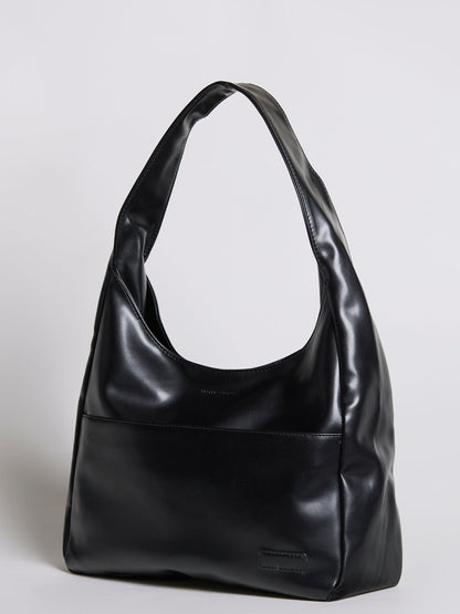 Minimalist Vegan Empty Hobo Shoulder Bag