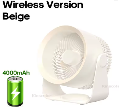 Ventilatore multifunzionale wireless con batteria da 4000mAh
