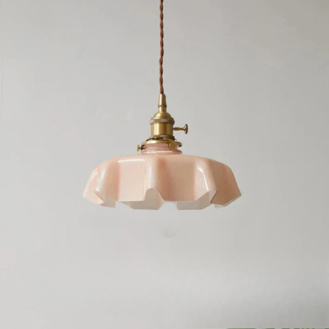Elegante lampada a sospensione in ottone – BrillianceGlow per uno stile senza tempo