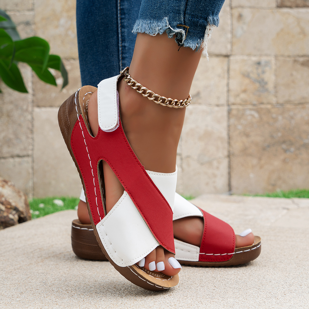 Add a touch of colour and comfort to your summer look.