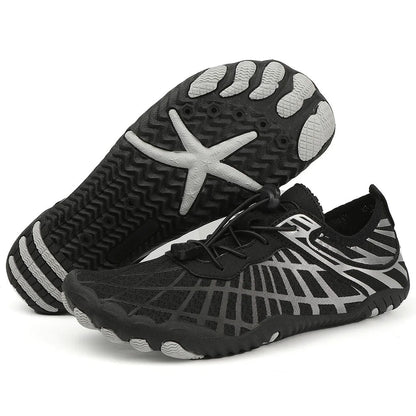 Uniseks waterschoenen met antislipzool en sneldrogend mesh