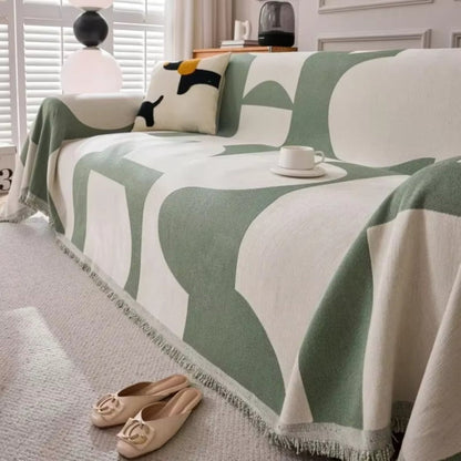 Modern Geometric Sofa Cover
