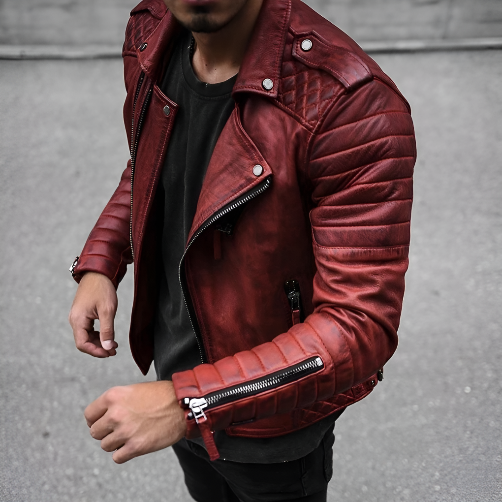 Leather Jacket for Men - Douglas