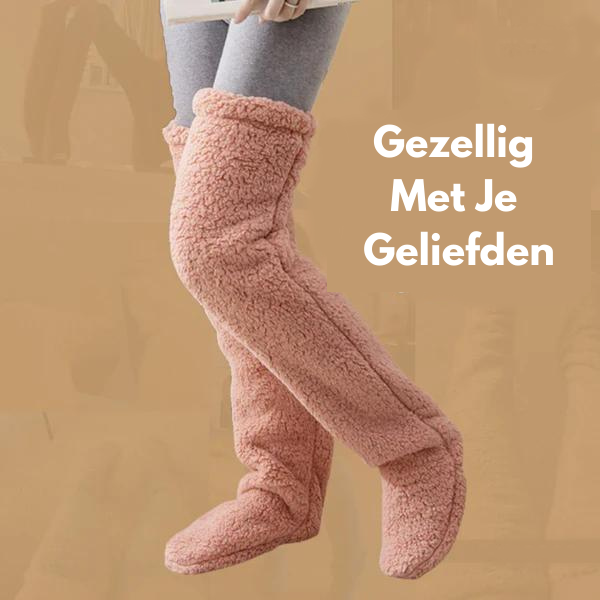 Fuzzy Legs™ | Warm Fluffy Leg Warmers