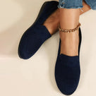 Sapatos leves sem atacadores para senhora, com malha respirável