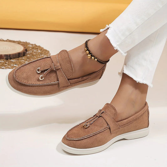 Zapatos mocasines elegantes y cómodos para mujer - Celine