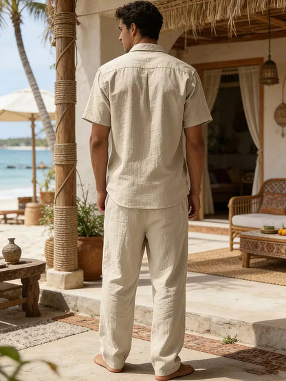 Ensemble de vêtements décontractés d'été pour hommes