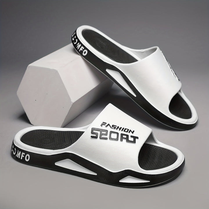 Anti-Slip Men's Sports Slippers for Maximum Comfort