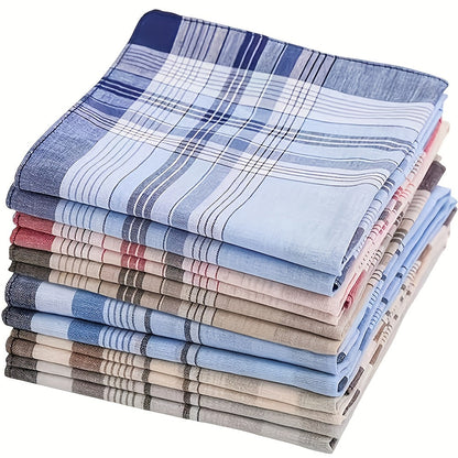 Elegant Cotton Handkerchiefs Set – Lightweight and Comfortable