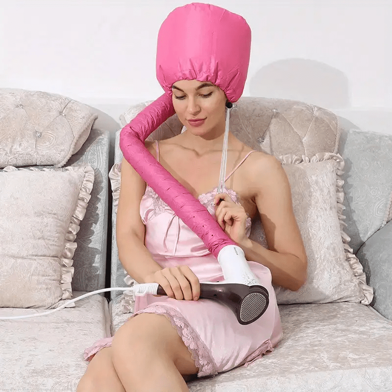 Bonnet chauffant pour coiffure – pratique et confortable pour toutes les boucles