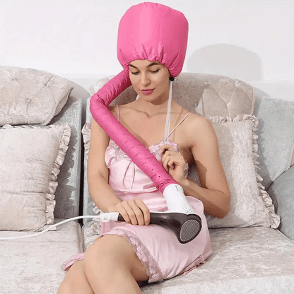 Bonnet chauffant pour coiffure – pratique et confortable pour toutes les boucles