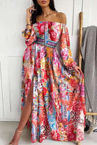 Rebecca - Zomerse jurk met blote schouders