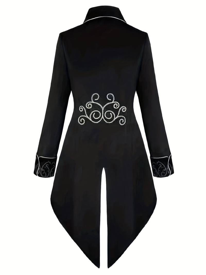 Gothic blazer Halloween medieval costume steampunk jacket for men - Manuelo