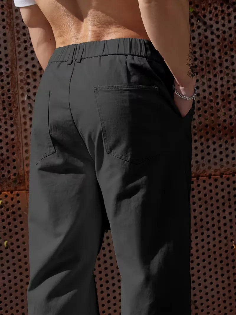 Pantalon avec taille élastique