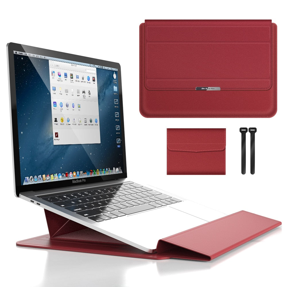 Custodia per laptop con supporto integrato – Custodia protettiva per laptop da 11–16 pollici