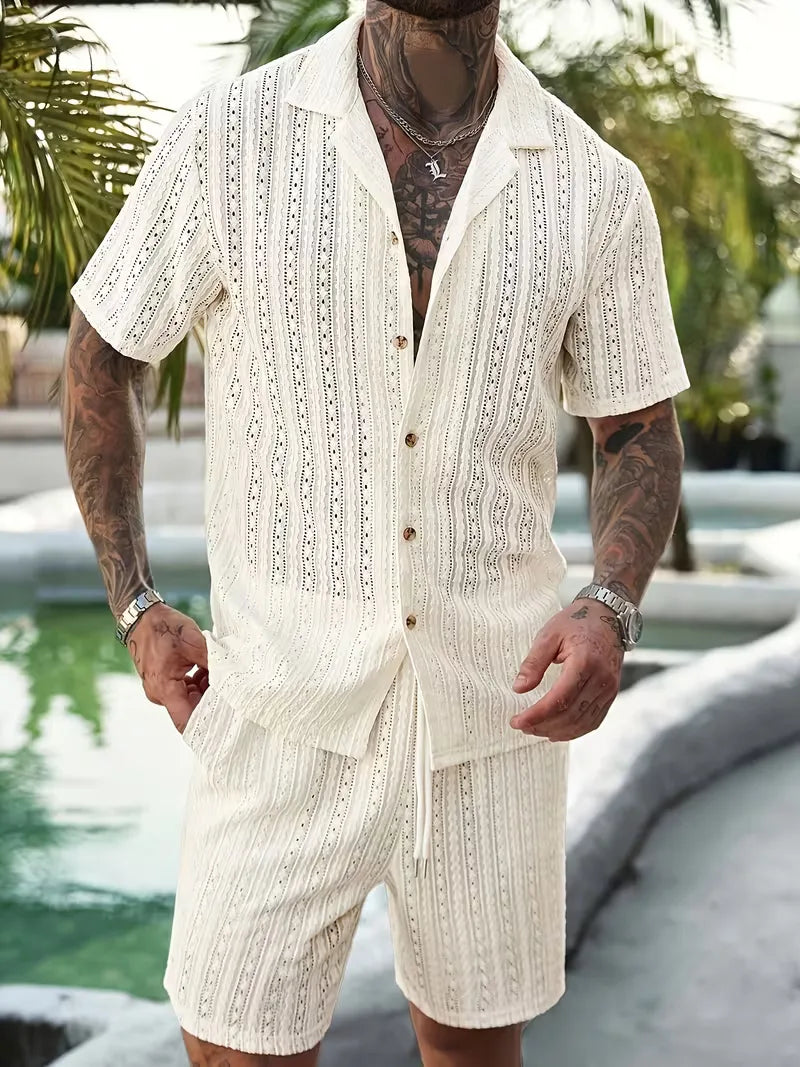 Ensemble de vêtements d'été à manches courtes