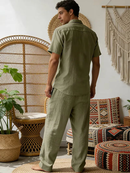Ensemble de vêtements décontractés d'été pour hommes