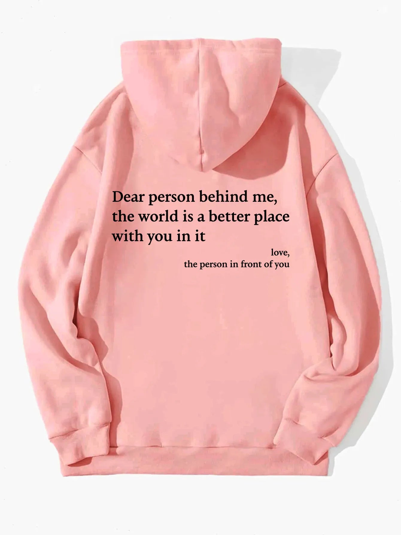 Unisex Hoodie with Inspirational Message