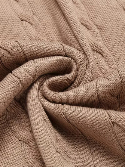 Gilet sans manches en tricot avec col en V
