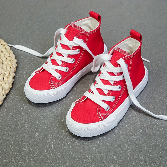 Zapatos casuales de caña alta con cordones para actividades al aire libre infantiles - Endie