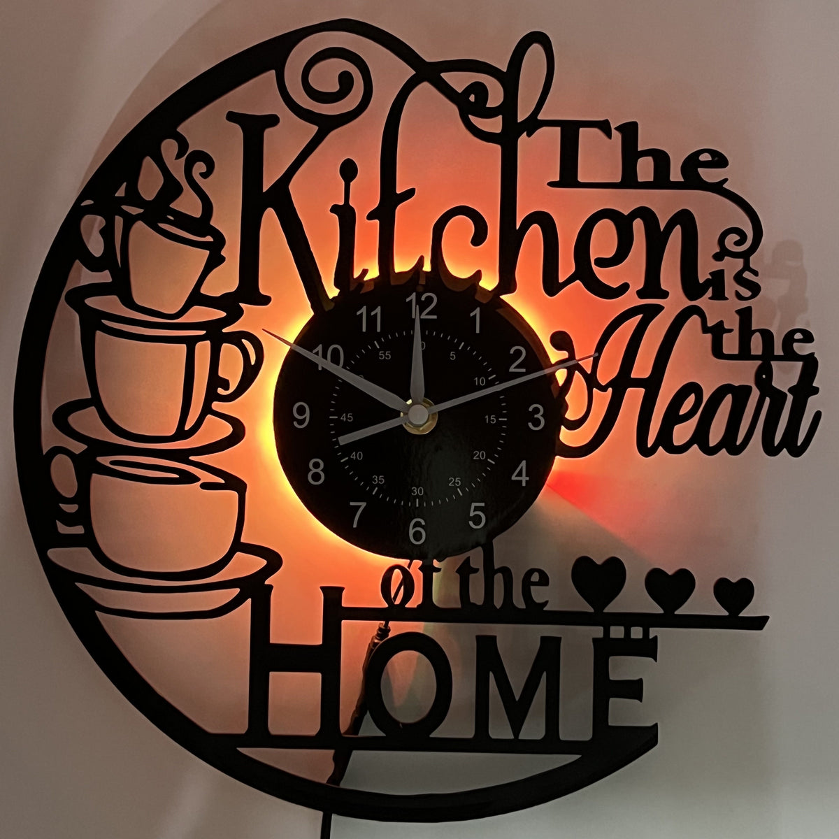Charming Kitchen Wall Clock – For a Cosy Atmosphere
