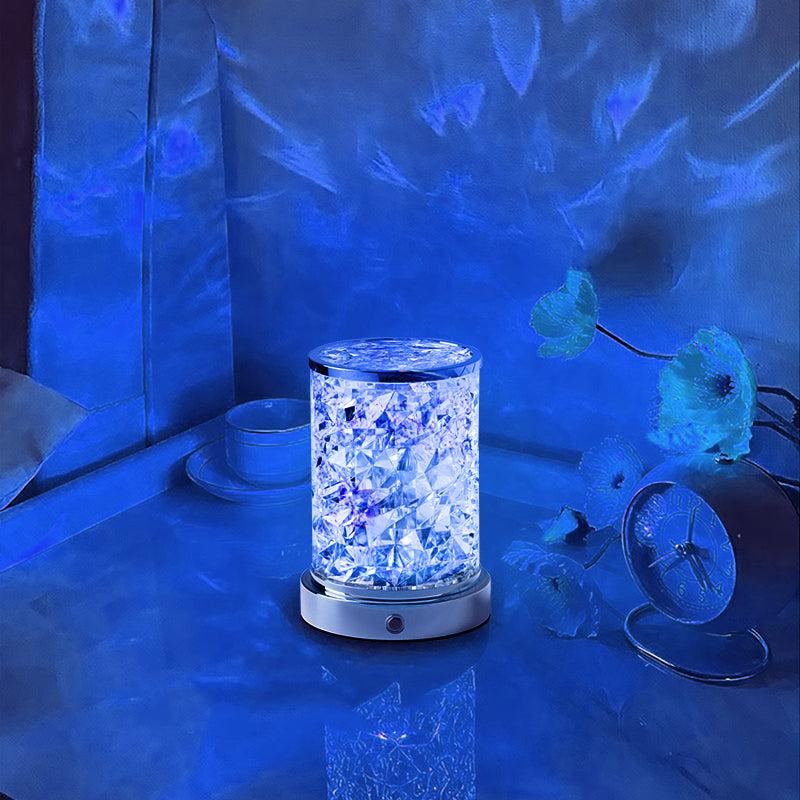 Lamp with Colourful Ocean Waves for Relaxation and Atmosphere