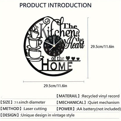 Charming Kitchen Wall Clock – For a Cosy Atmosphere