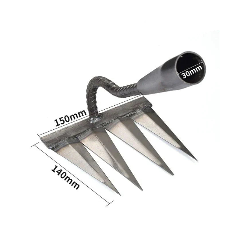 Adena Weed Rake Pro - Everything turned over in no time