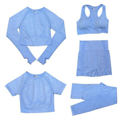 Women's Tops & High-Waisted Sports Leggings