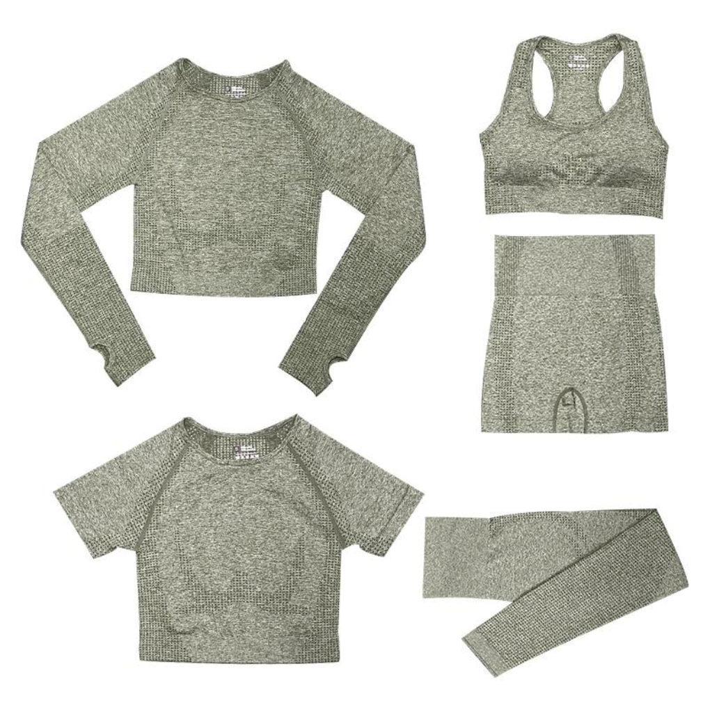 Women's Tops & High-Waisted Sports Leggings