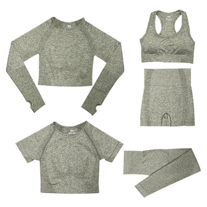Women's Tops & High-Waisted Sports Leggings
