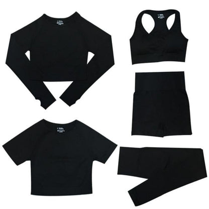 Women's Tops & High-Waisted Sports Leggings
