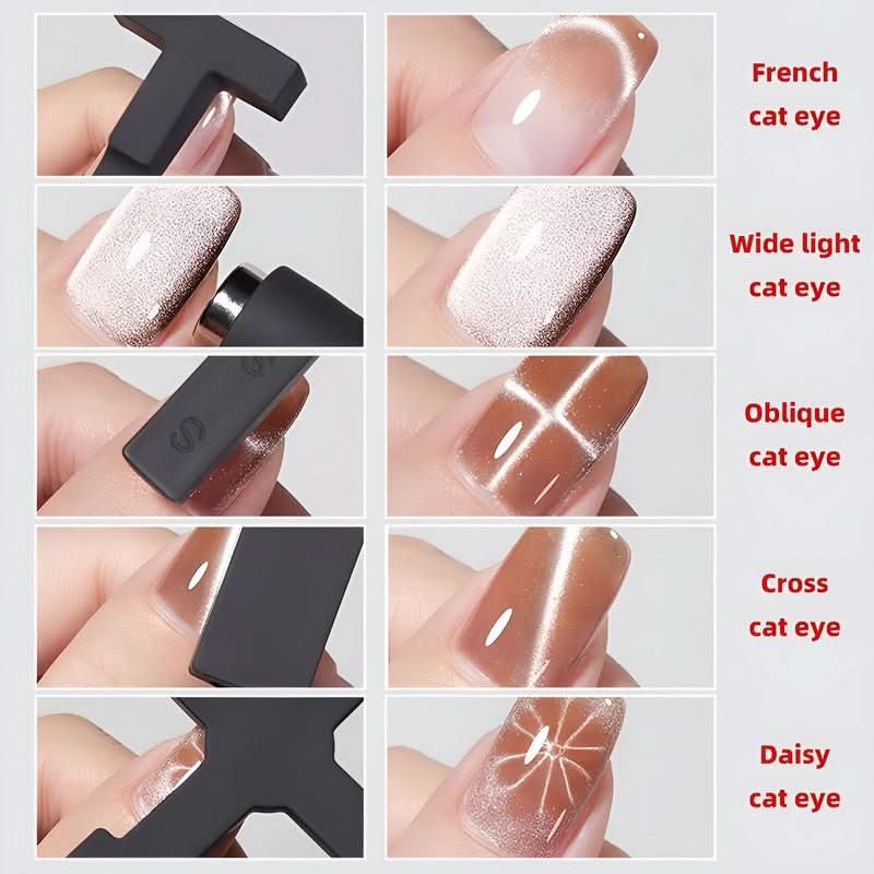 CatEye Nail Styler | instrument 5-în-1 pentru modele de unghii spectaculoase