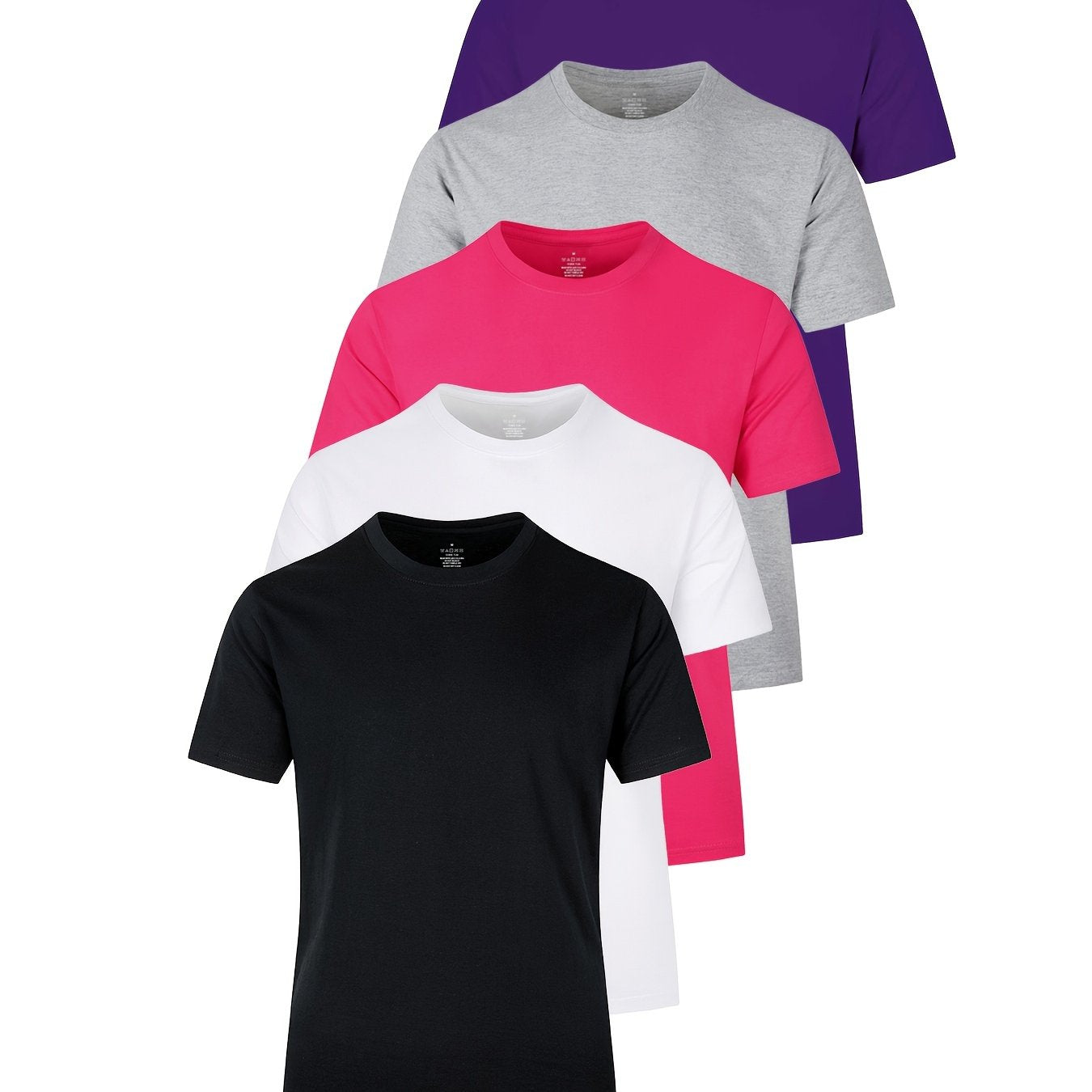 5 men's t-shirts | Various colors available