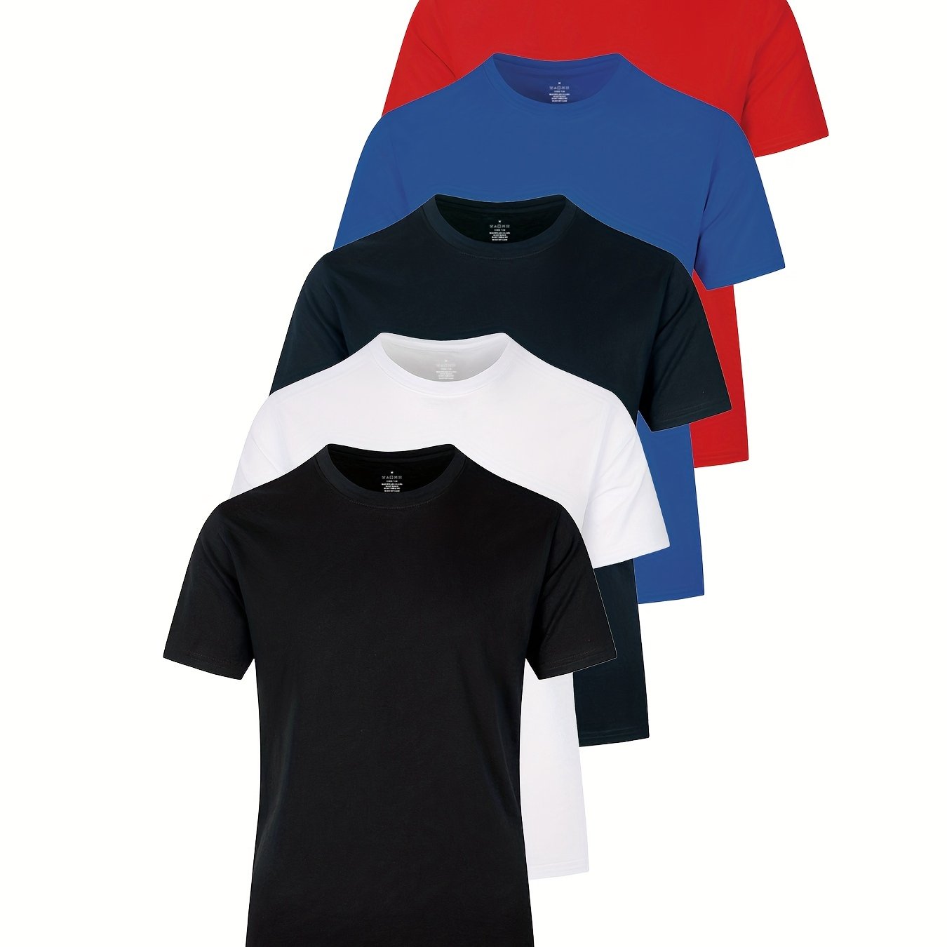 5 men's t-shirts | Various colors available