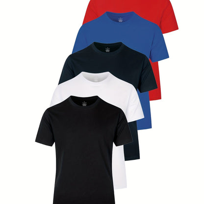 5 men's t-shirts | Various colors available