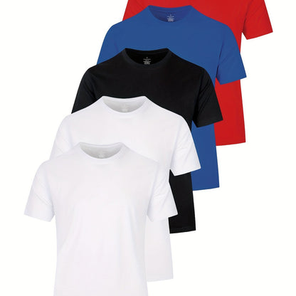 5 men's t-shirts | Various colors available
