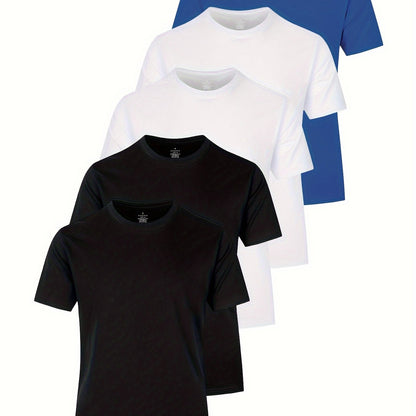 5 men's t-shirts | Various colors available