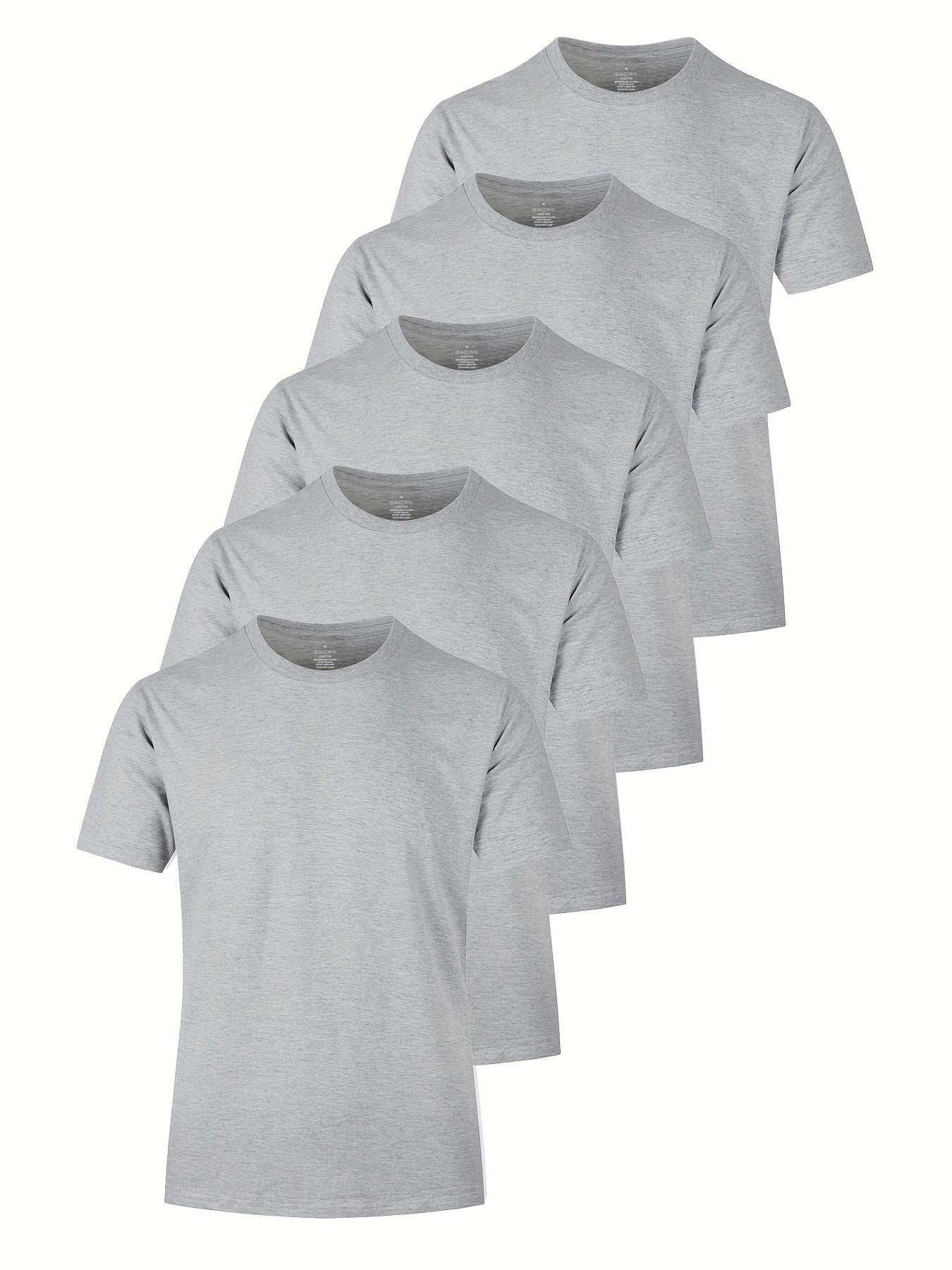 5 men's t-shirts | Various colors available