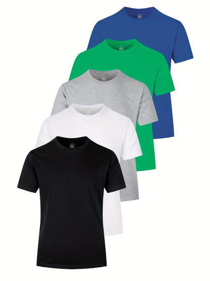 5 men's t-shirts | Various colors available