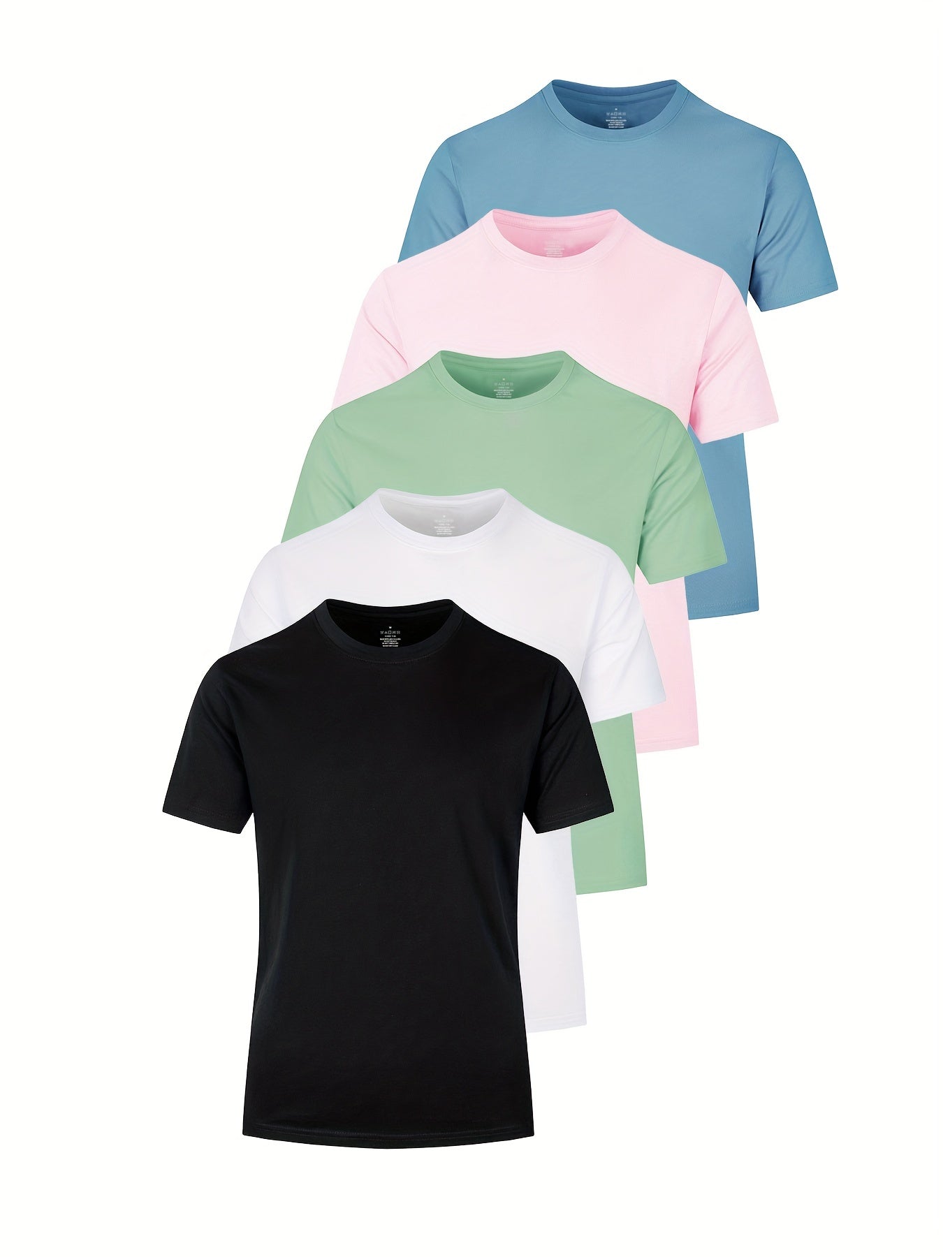 5 men's t-shirts | Various colors available