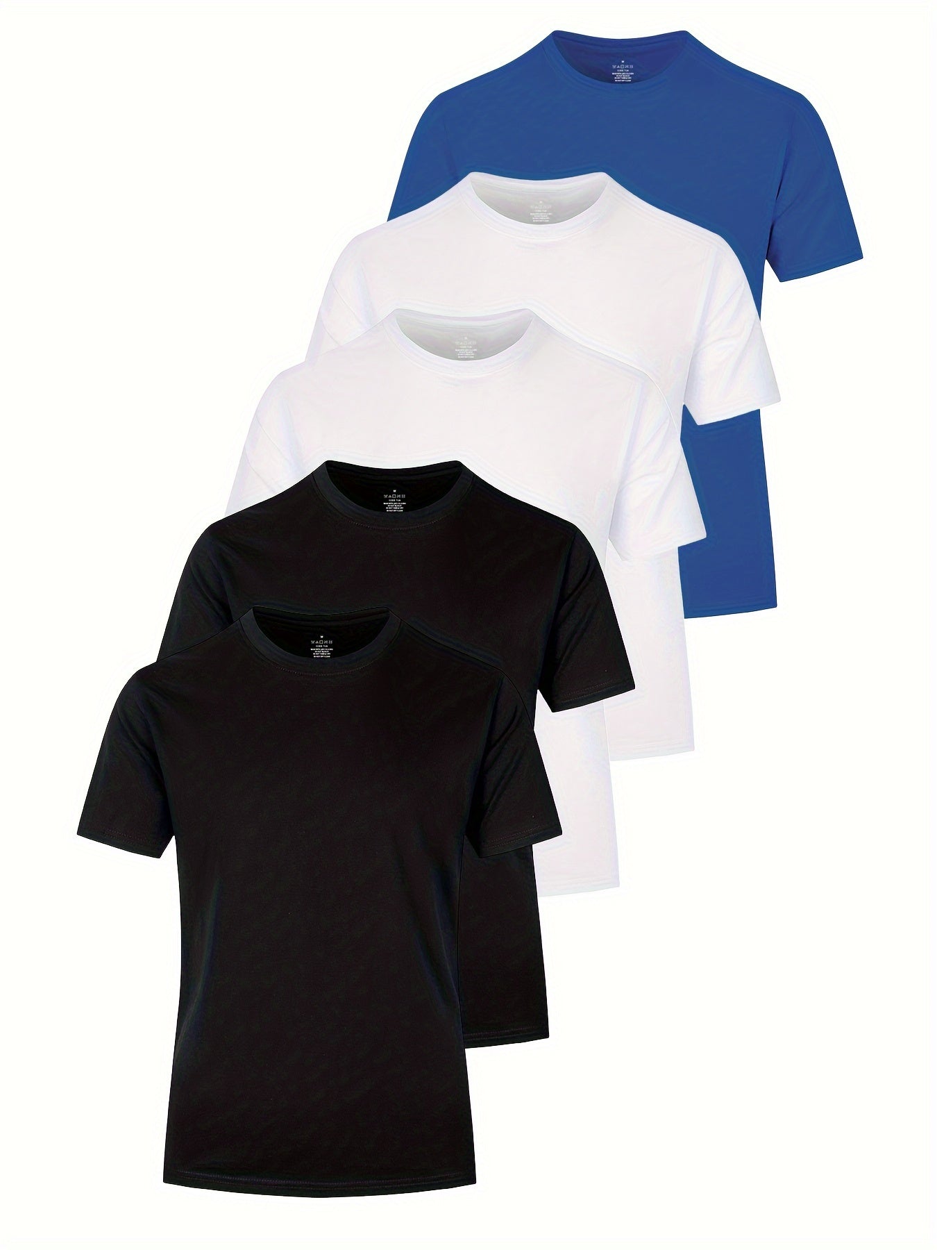 5 men's t-shirts | Various colors available