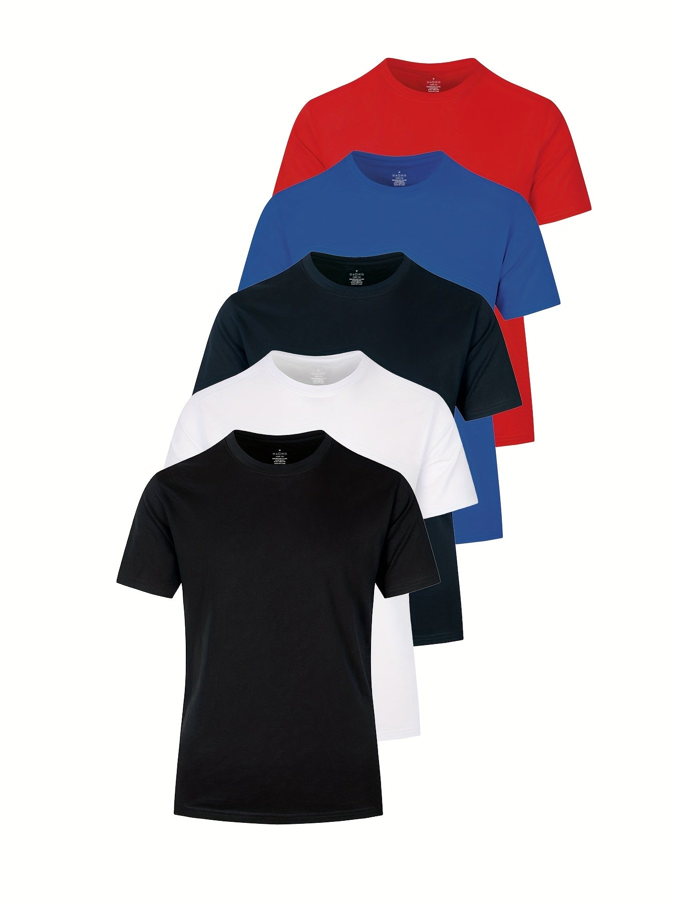 5 men's t-shirts | Various colors available